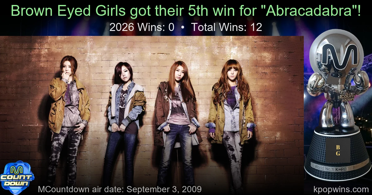 Brown Eyed Girls - Abracadabra